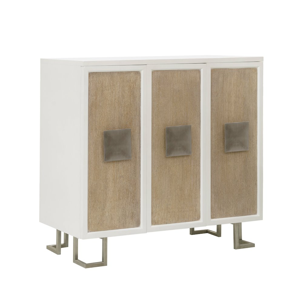 3 Door Storage Accent Chest with Drawer