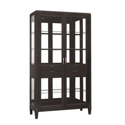 West End Loft Curio with Drawers