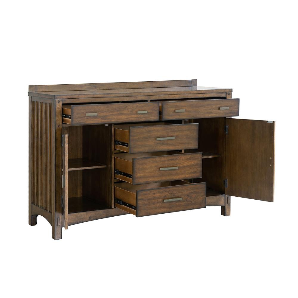 Seneca 5-Drawer, 2-Door Server