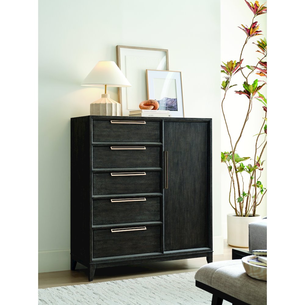 Quincy 5-Drawer Door Chest