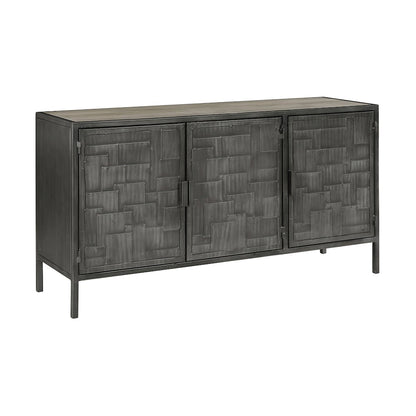 3-Door Metal Sideboard