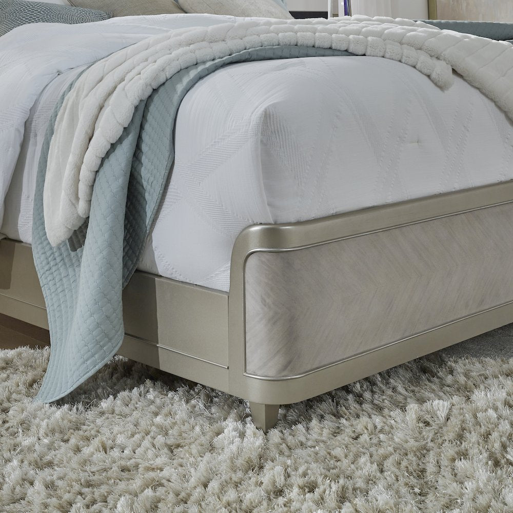 Zoey Upholstered Queen Shelter Bed