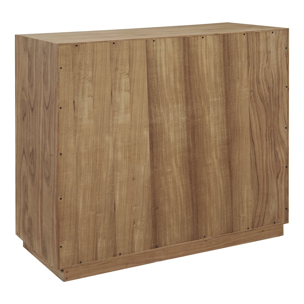 Two Door Leather Chest
