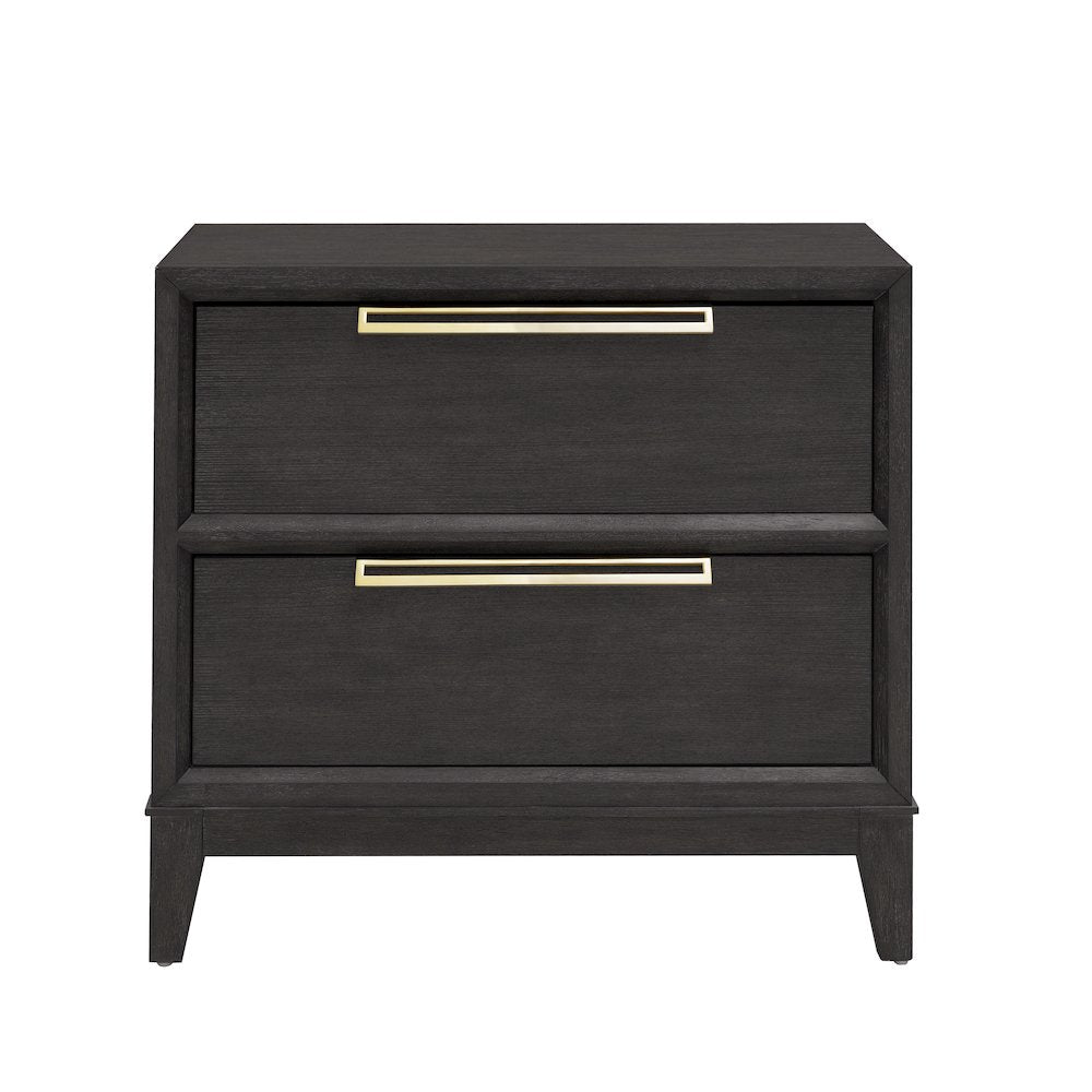 Quincy 2-Drawer Nightstand with USB Port