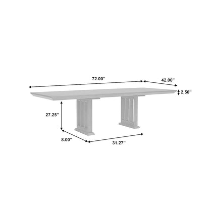 Quincy Double Pedestal Dining Table