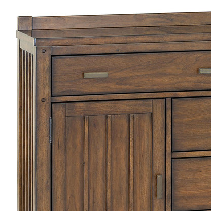 Seneca 5-Drawer, 2-Door Server