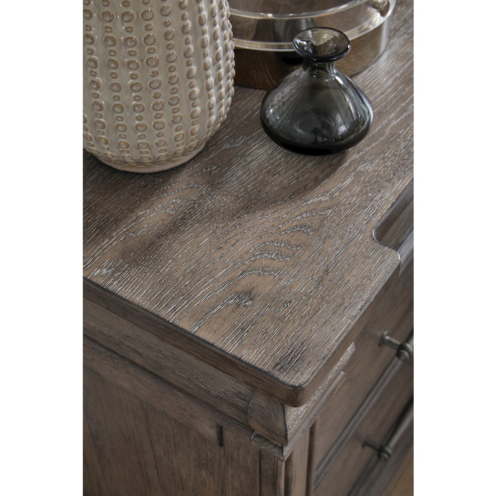Madison Ridge Brown 3 Drawer Nightstand