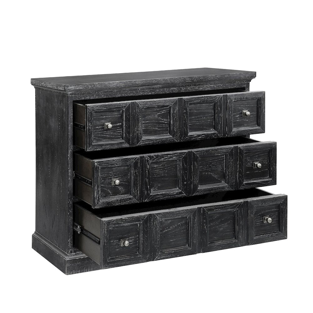 Rustic 3 Drawer Accent Chest