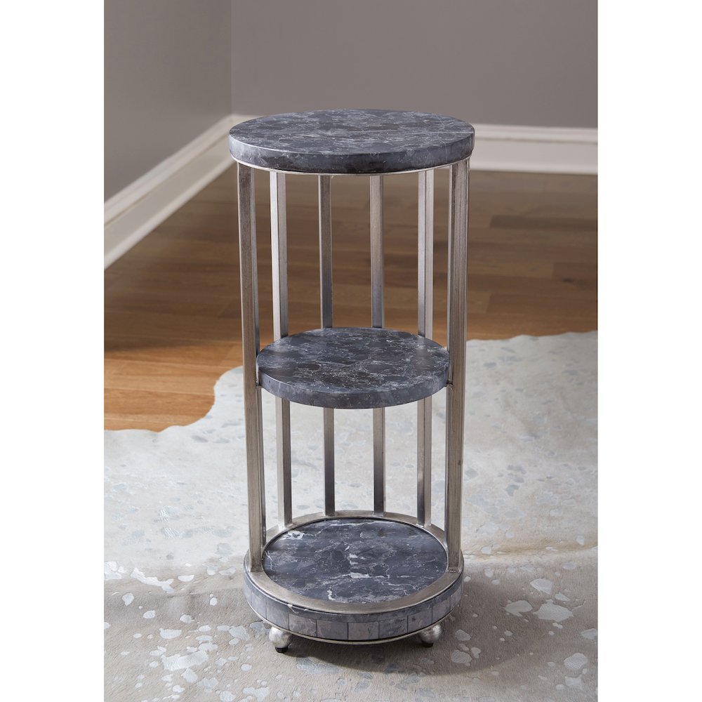 Marble 3-Tier Spot Table