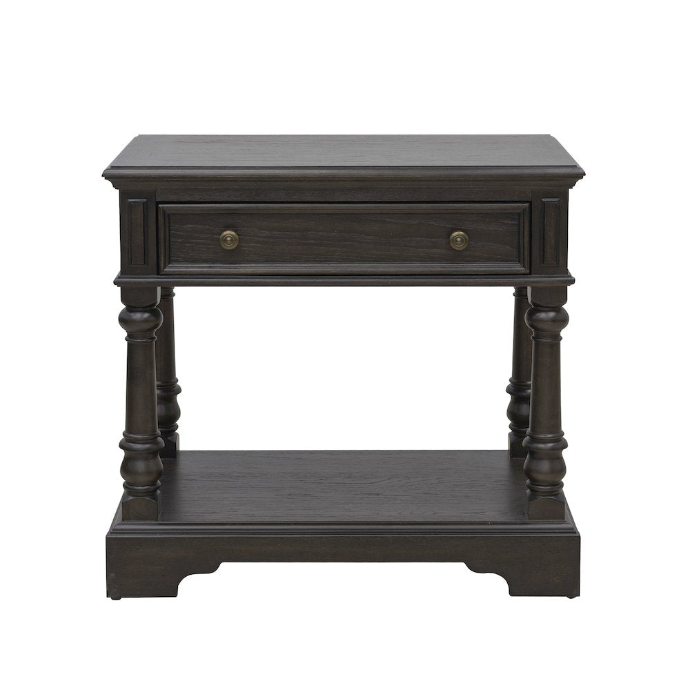 Hickory Creek Bachelor's Chest with Storage Drawer