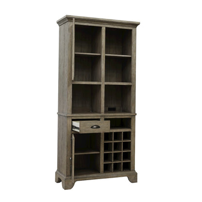 Kitchen Curio with Wine Storage