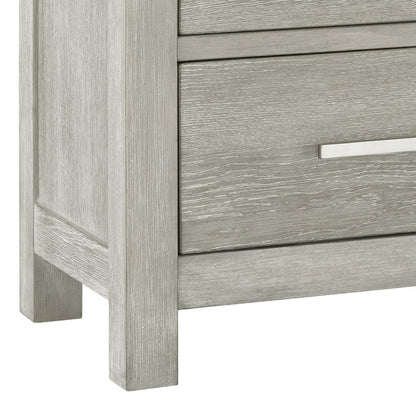 Millwork Two Drawer Nightstand with USB/C Port