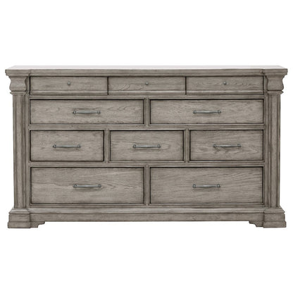 Madison Ridge 10 Drawer Dresser in Heritage Taupe
