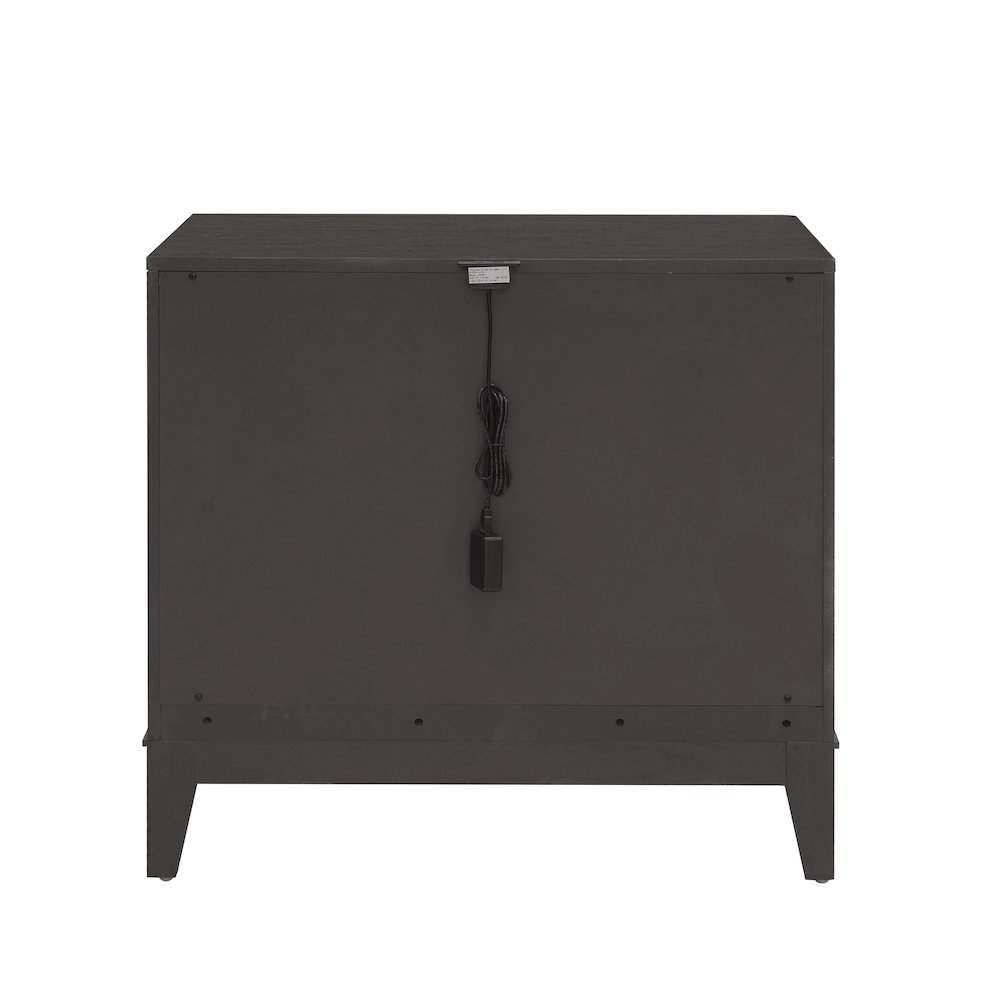 Quincy 2-Drawer Nightstand with USB Port