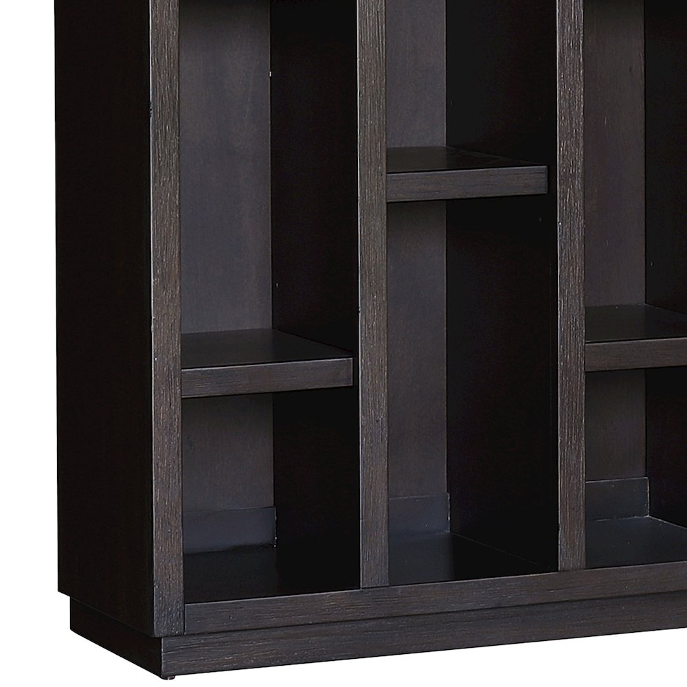 Eleven Shelf Open Storage Bookcase Curio