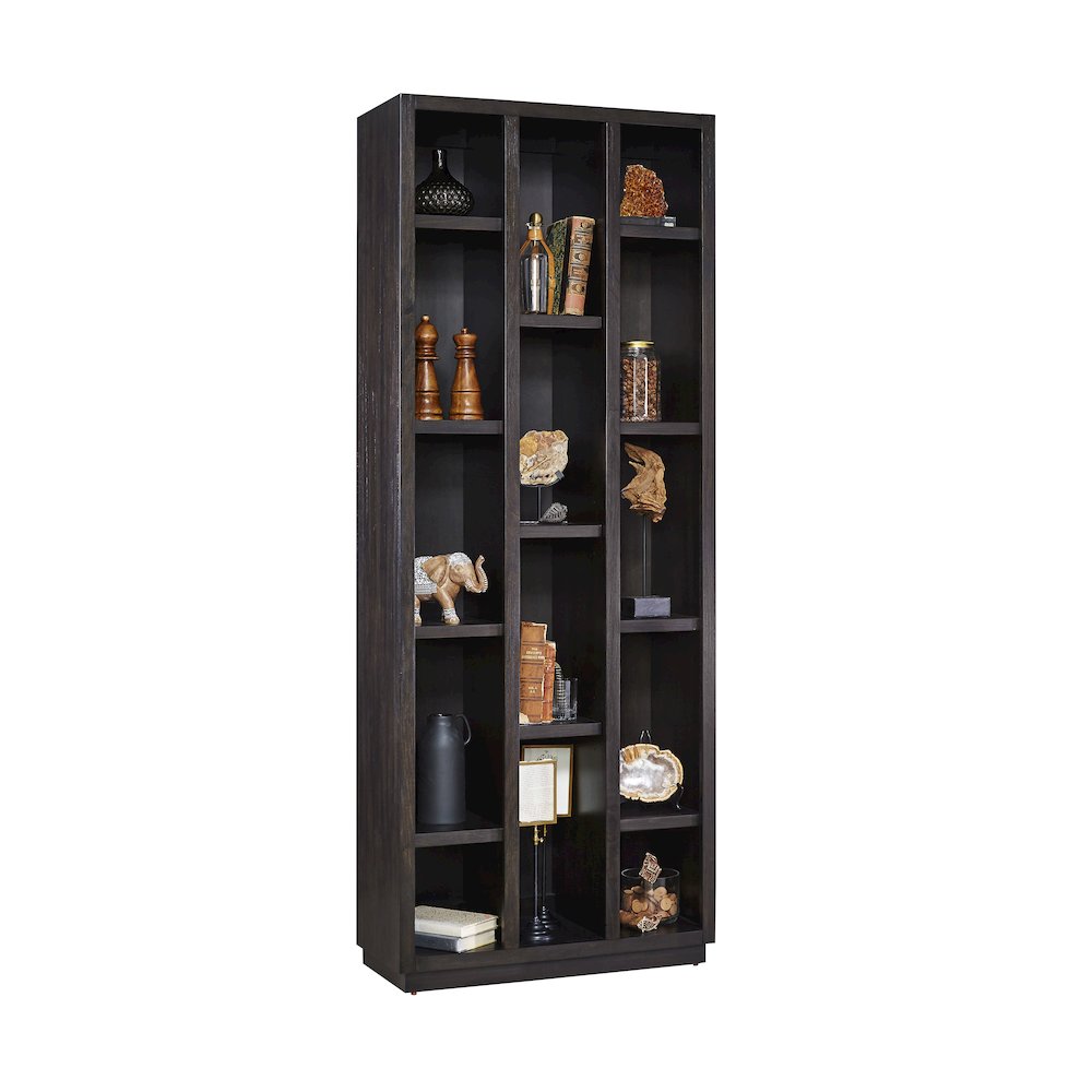 Eleven Shelf Open Storage Bookcase Curio