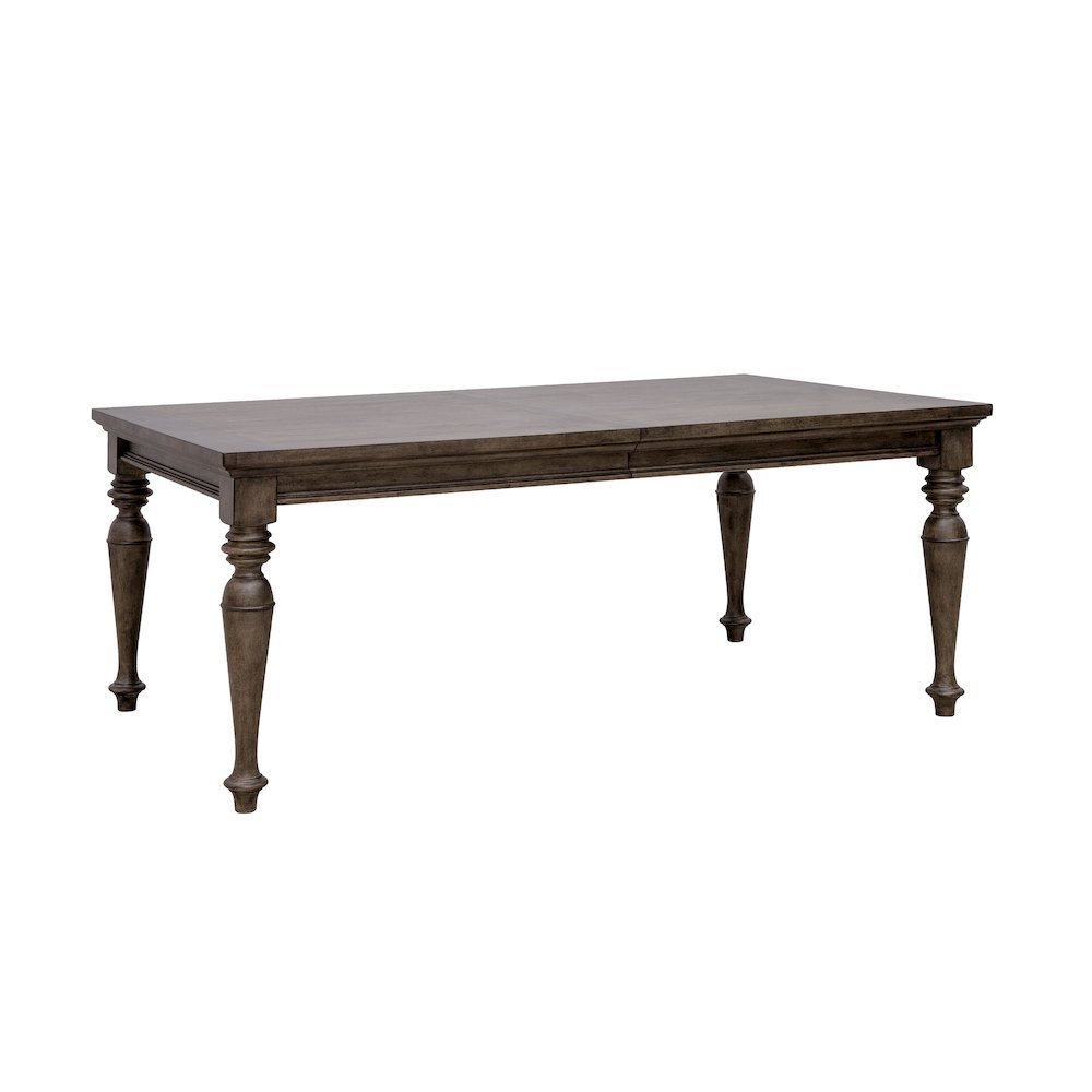 Woodbury Leg Table in Cowboy Boots Brown
