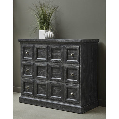 Rustic 3 Drawer Accent Chest