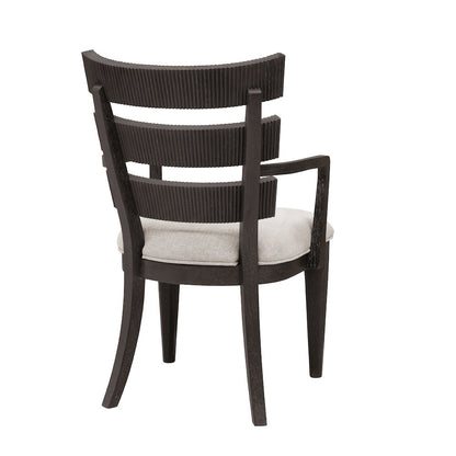 West End Loft Wood Back Arm Chair 2/ctn