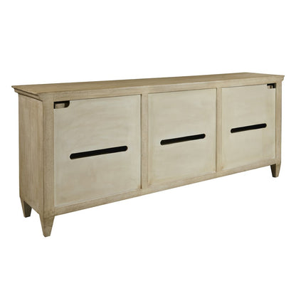 3-Door Entertainment Console with Storage Drawers