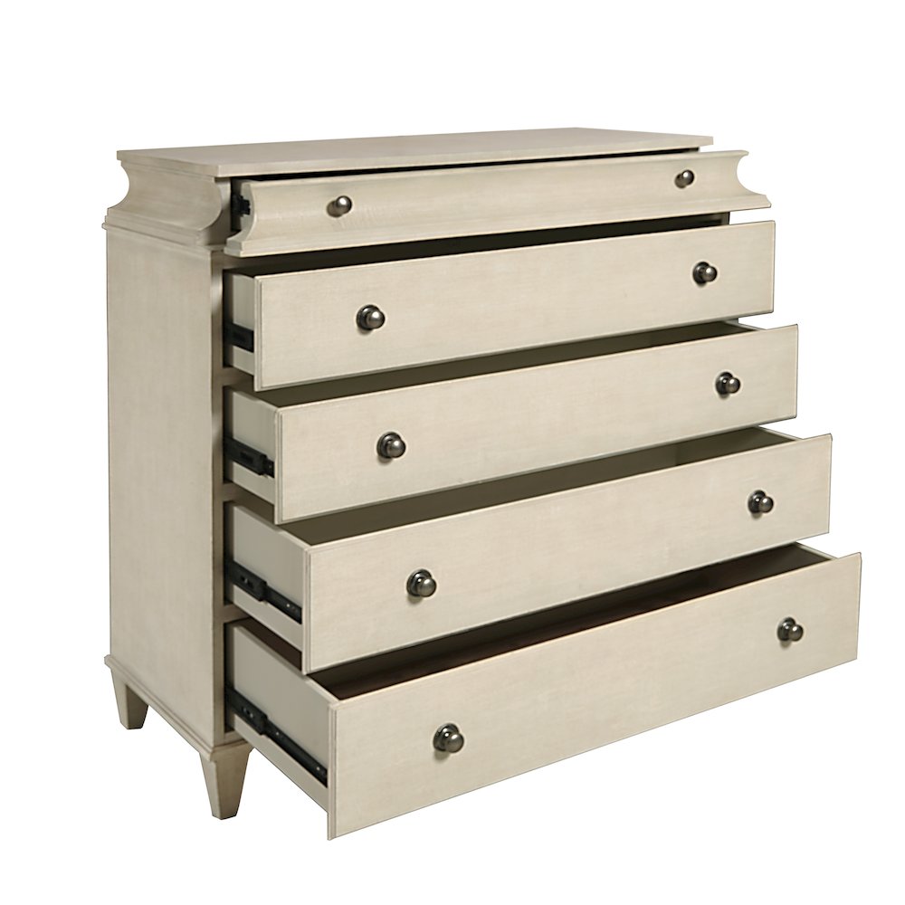 5-Drawer Bachelor's Chest with Jewelry Tray