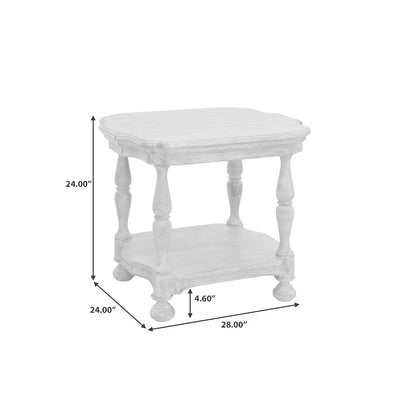 Higgins Street End Table with Open Shelf