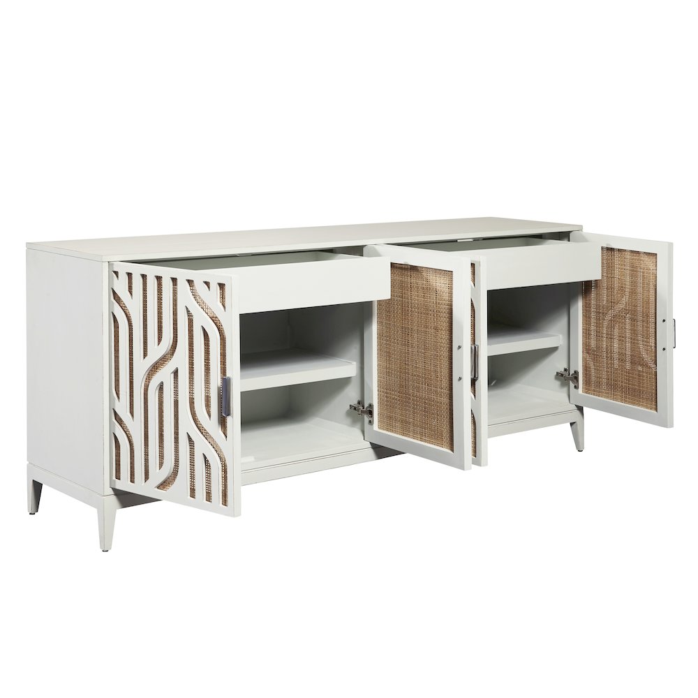4-Door Credenza with Storage