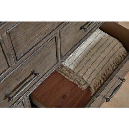 Madison Ridge Brown 10 Drawer Dresser