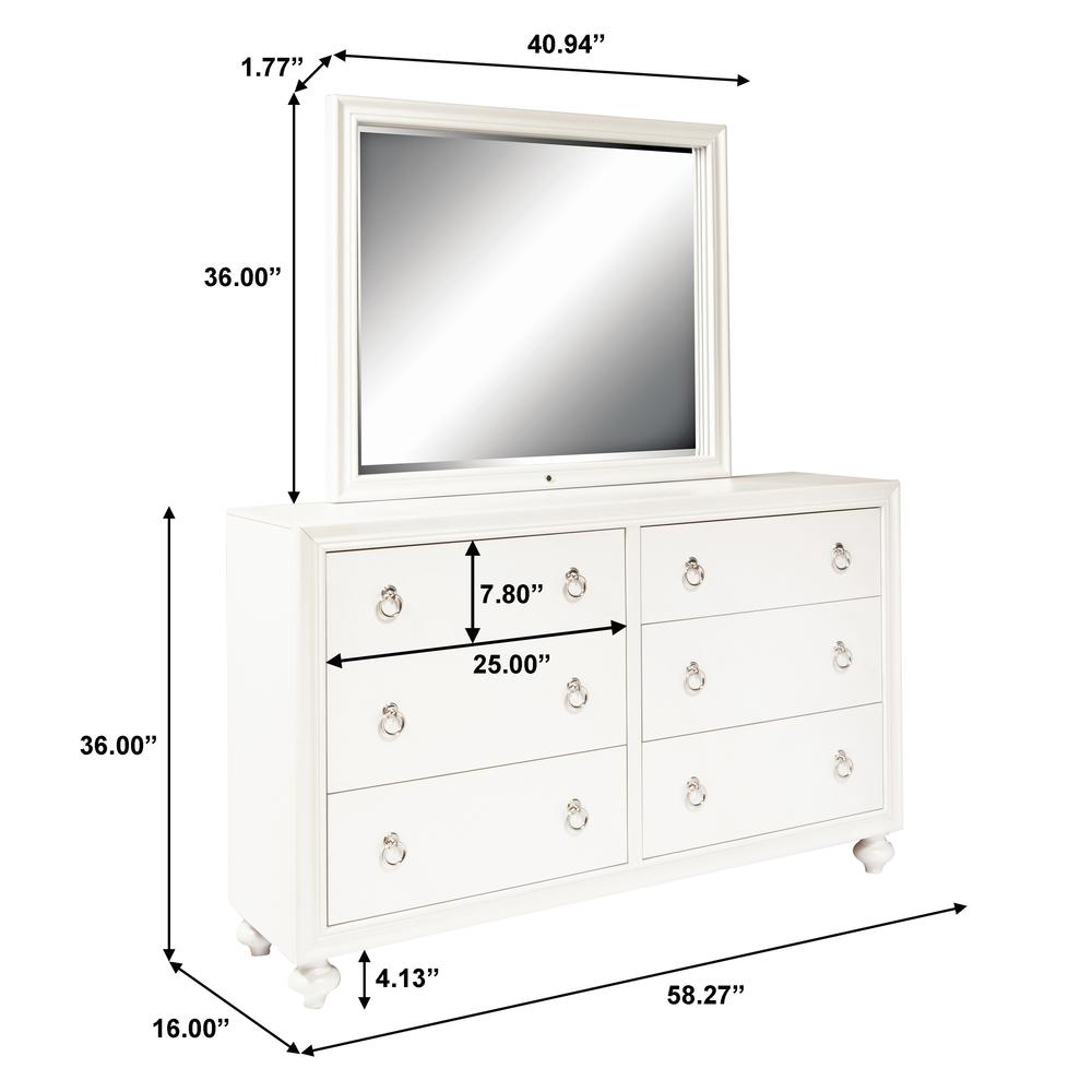 Kids 6 Drawer Dresser