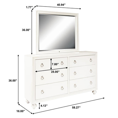 Kids 6 Drawer Dresser