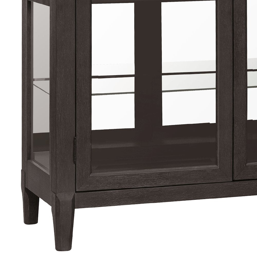 West End Loft Curio with Drawers