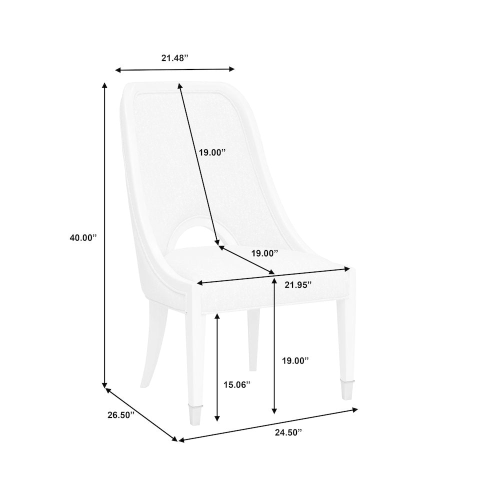 Brighton Upholstered Side Chair