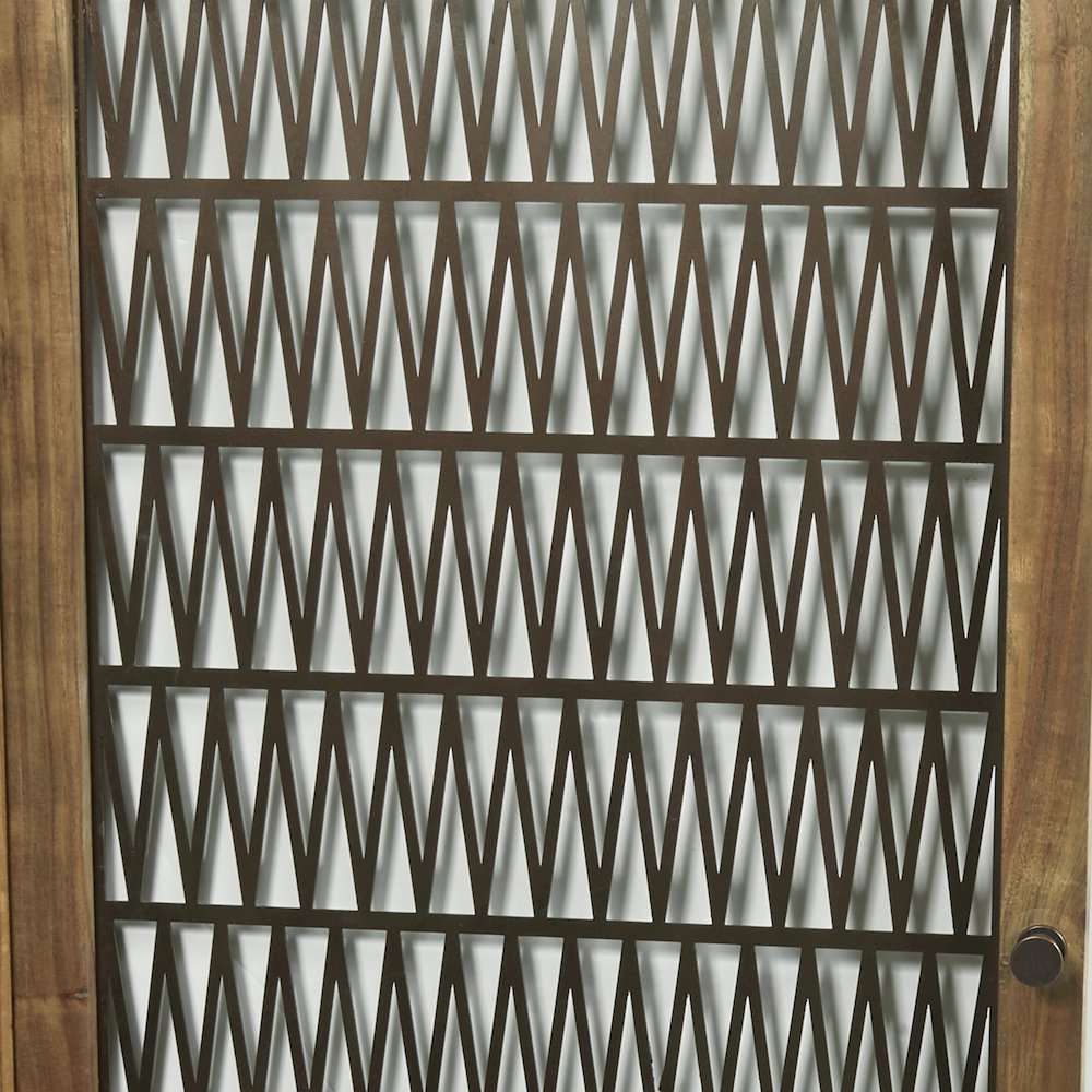 2-Door Bar Cabinet with Storage Drawers