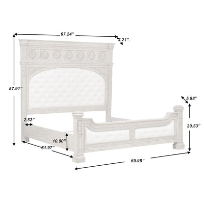 Kingsbury Queen Panel Bed
