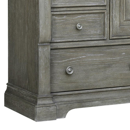Lawson's Creek 11-Drawer Gentleman's Chest with Storage Cabinet