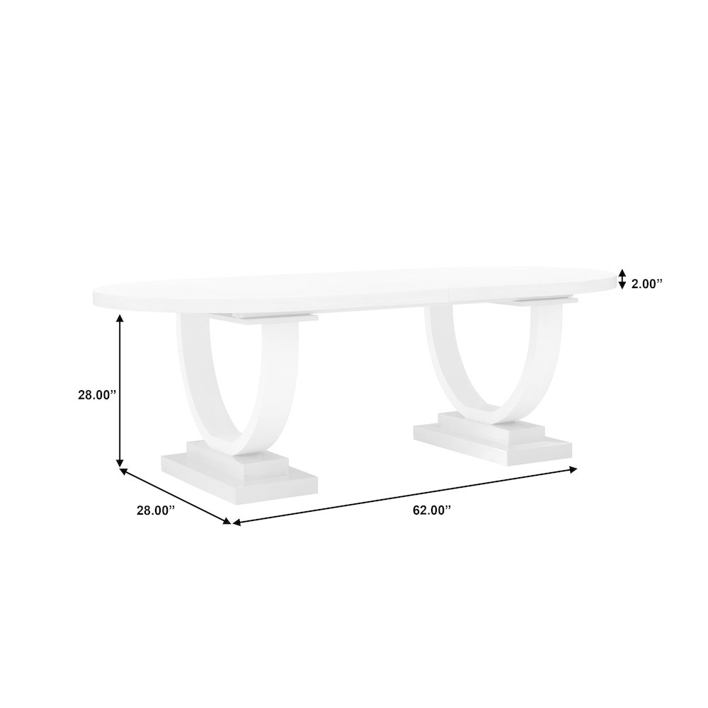Brighton Trestle Table with Leaf Extension