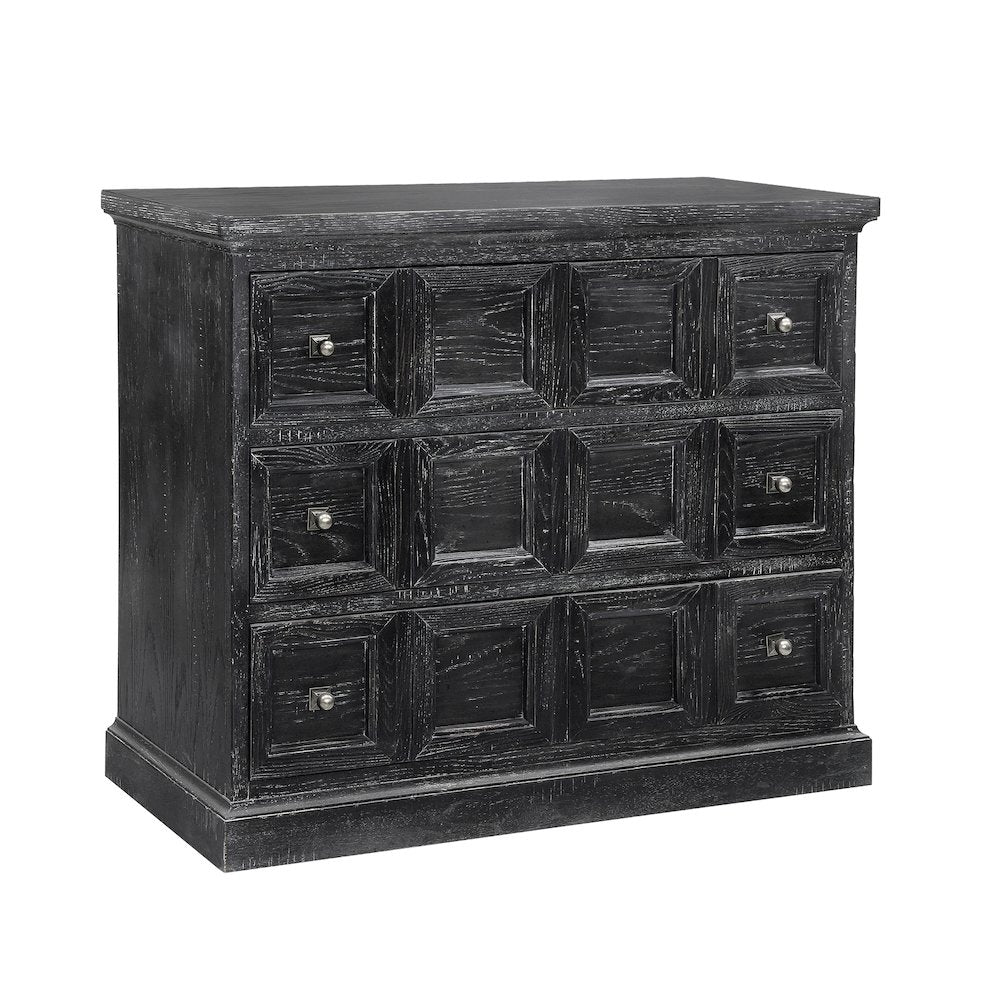 Rustic 3 Drawer Accent Chest