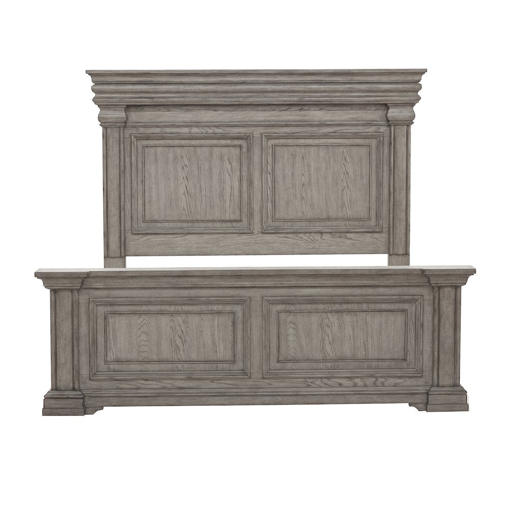 Madison Ridge Queen Panel Bed in Heritage Taupe