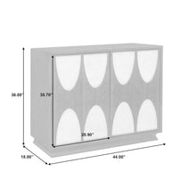 2 Door Wine Storage Bar Cabinet