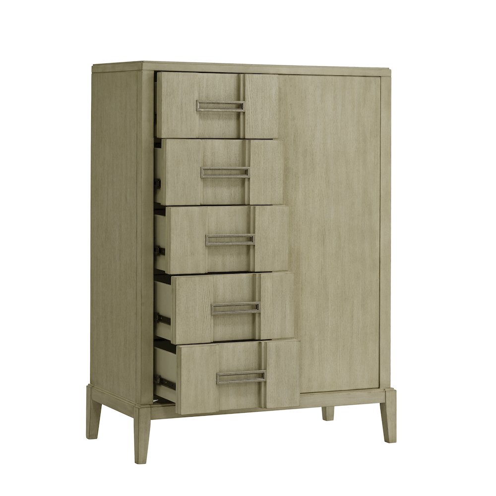 Kendall Sliding Door Chest with Drawers