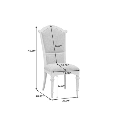 Higgins Street Upholstered Back Side Chair
