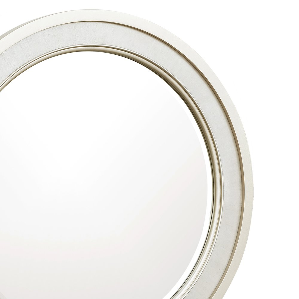 Zoey Round Beveled Mirror