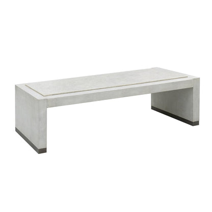 Stone-Textured Cocktail Table