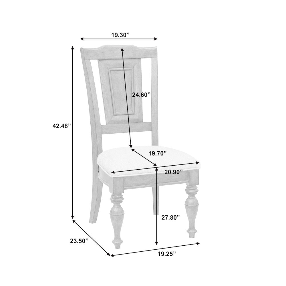 Woodbury Wooden Side Chair in Cowboy Boots Brown