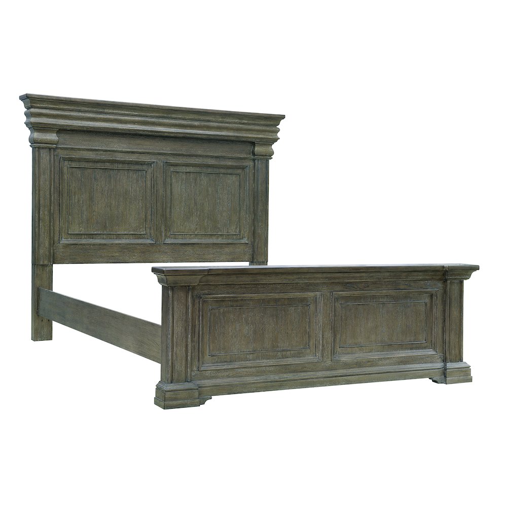 Madison Ridge Brown Queen Panel Bed