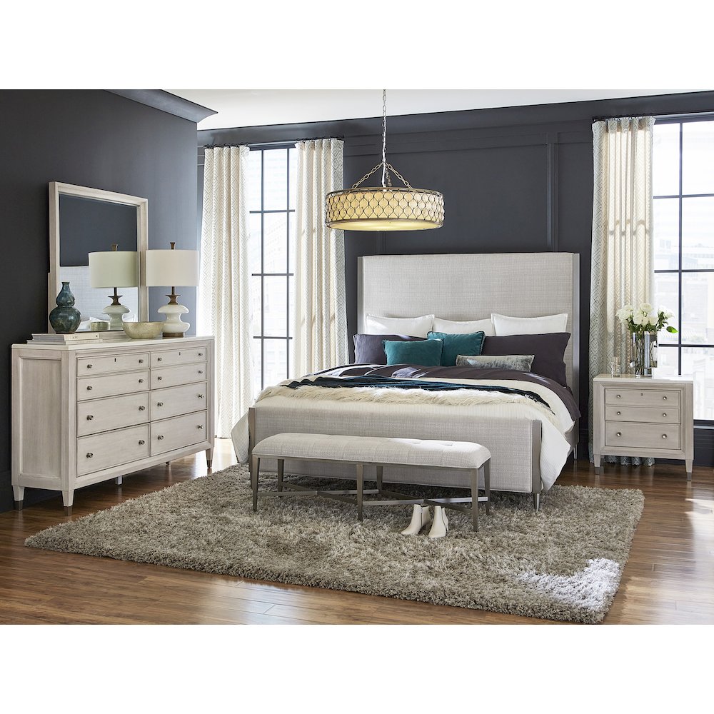 Ashby Place 2-Drawer Nightstand with USB-C Port