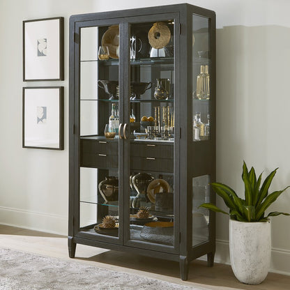 West End Loft Curio with Drawers