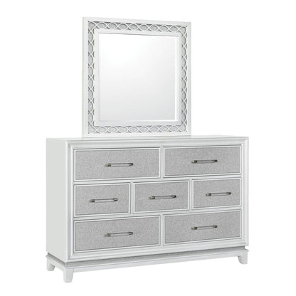 Starlight 7 Drawer Dresser with LED Lights