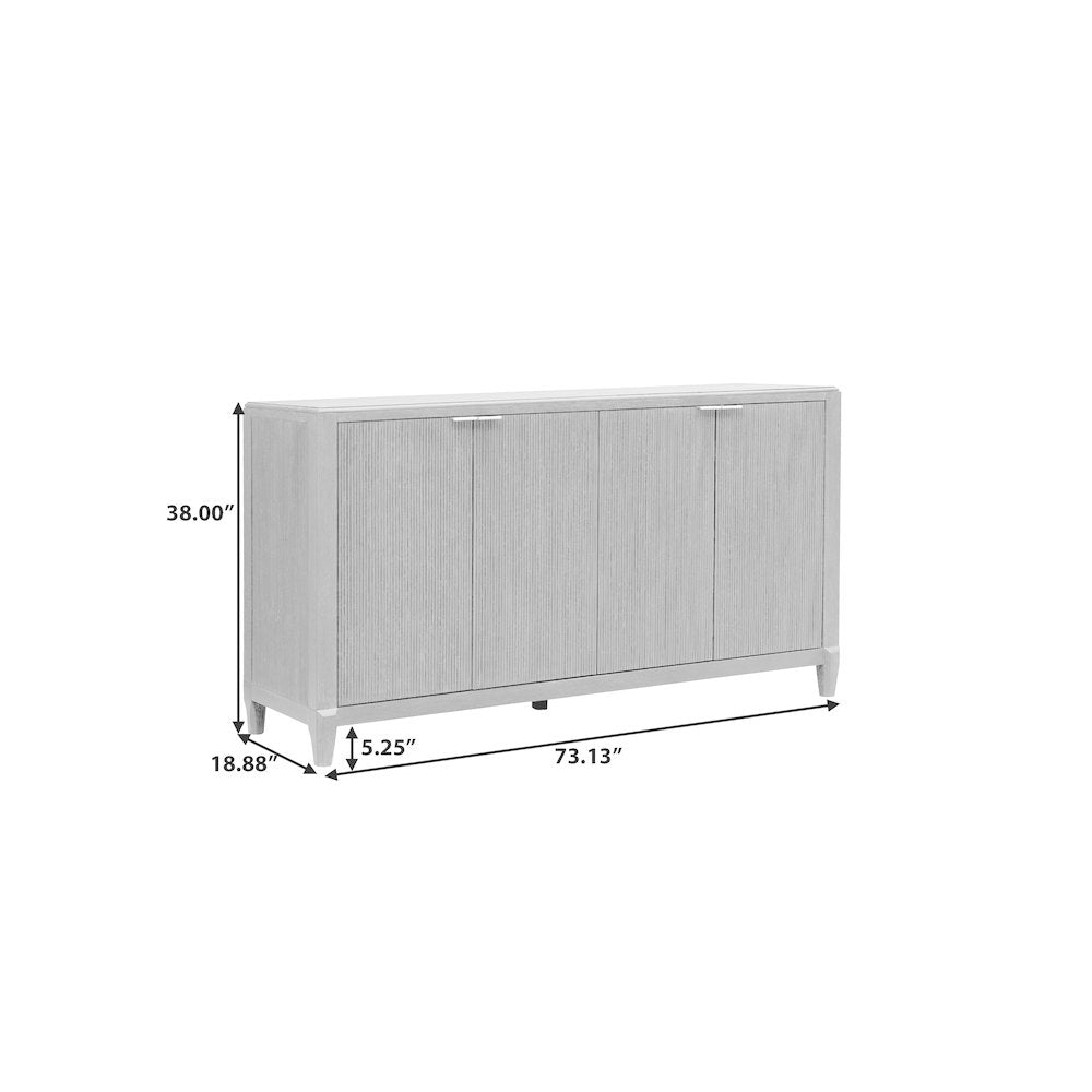 West End Loft 4-Door Server