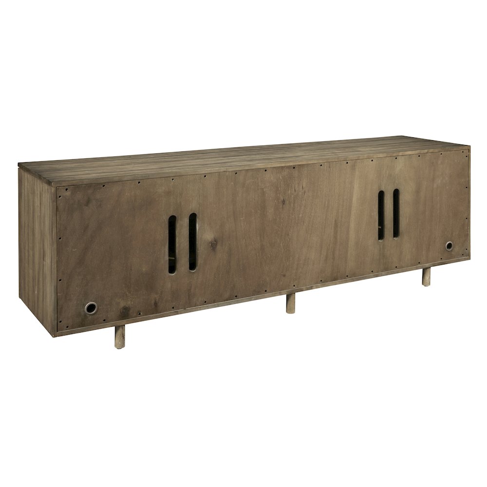 Four Door Geometric Design Console